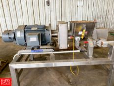 Urschel Comitrol Processor with 40 HP Motor, Model: 3640, S/N: 773 Rigging Fee: $ 250