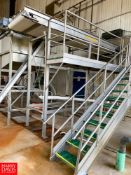 S/S Frame Power Belt Conveyor, Approx. 14' x 42