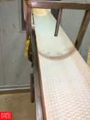 S/S Frame Inclined Belt Conveyor, Approx. 31