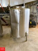 250 Gallon S/S Vertical Tank Rigging Fee: $ 150