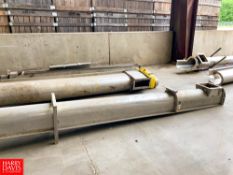 S/S Power Auger Conveyor and Enclosures Rigging Fee: $ 400