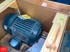 NEW US Nidec 50 HP, 1,770 RPM Motor Rigging Fee: $ 75