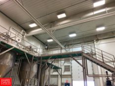 S/S Frame Tank Room Platform, with S/S Legs, Grating, 2 Set Of Stairs, and Railings Rigging Fee: $