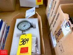 NEW 3,500 PSI Oil Filled Pressure Gauge Rigging Fee: $ 20