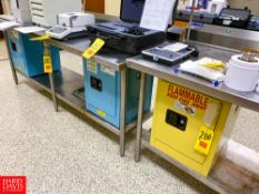 Acid and Flammable Storage Cabinets Rigging Fee: $ 75