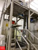 2015 JBT Food Tech 4,000 kg/hr To 400 kg/hr Low Acid Single Head Aseptic 55 Gallon Bag Filler Model: