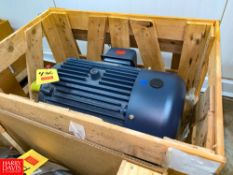 NEW Leeson 25/20 HP, 1,480 RPM Motor Rigging Fee: $ 50