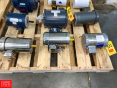 NEW Baldor, Worldwide, and IRIS, 2, 1, and .5 HP S/S Clad Motors Rigging Fee: $ 50