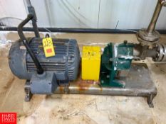 40 HP Pump Mounted On S/S Base Rigging Fee: $ 200