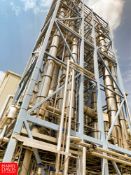 2015 Cook Machinery 25,000 LB/HR Five-Effect, Six-Stage T.A.S.T.E. Evaporator, S/N: 25K-0165/ with