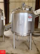 2015 A&B Process Systems 500 Gallon Dome-Top 316L S/S Tank, with Vertical Agitation, Model: JXT-102,