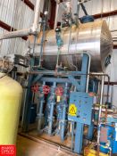 BFS Industries ZER-O-PAC 42,440 LB/HR Boiler Deaerator, Model: TRIFLEX, S/N: 14-650-D, 435 Tons