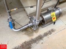 Ampco Centrifugal Pump, with Baldor S/S Clad 3 HP 1,760 RPM Motor, 2