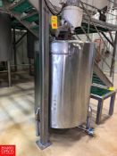400 Gallon S/S Citric Acid Tank, with Agitator Rigging Fee: $ 400