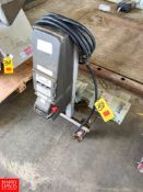 Baldor 1 HP 1,745 RPM Motor, with Legrand Pass and Seymour Motor Control, and Gear Reducing Drive,