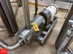 Ampco QTS Series Twin Screw Positive Displacement Pump, with Baldor 20 HP 1,755 RPM Motor **