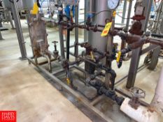 Condensate Skid, with Tetra Pak Plate Heat Exchanger and Valves Rigging Fee: $ 450
