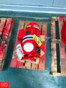 NEW Armstrong Pump with 3 HP Motor Model: 3X1.5X8-4280, S/N: 1019112145 Rigging Fee: $ 50