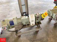 Fristam Positive Displacement Pump Model: FKL 20, With Baldor 1 HP Motor, 1.5