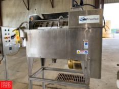 JBT Food Tech S/S Finisher Model: UPF -100- Paddle, S/N: 95-27 Rigging Fee: $ 650