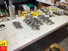 NEW (50+) S/S Clamps, Caps, Reducers, and Tees, Up To 3