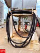 Suction and Discharge Hose Rigging Fee: $ 50