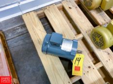 NEW Boston Gear .75 1,725 RPM Motor Rigging Fee: $ 30