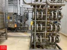 Koch Membrane Systems 42-Tube Ultra Filtration System, 52 GPM with, Sulzer Pump, Valves, Tank, Allen