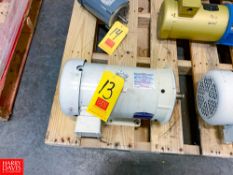 NEW Baldor 5 HP 1,750 RPM Motor Rigging Fee: $ 40