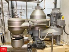 2015 GEA Westfalia Centrifuge Clarifier Model: GSC-110-06-077, S/N: 1734-759, with Flow Meter,