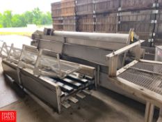 Over 100' Griffin and Company and Other S/S Frame Belt Conveyor and Power Auger Conveyor, with