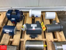 NEW Baldor, Leeson, and Other Motors, 1.5 HP to 5 HP Rigging Fee: $ 100