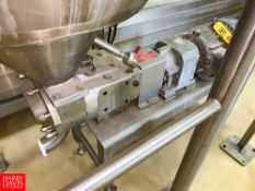 Ampco Positive Displacement Pump, Mounted On S/S Stand Rigging Fee: $ 500