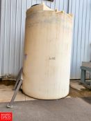 3,000 Gallon Poly Processing Gallon Vertical Condensate Water Tank Rigging Fee: $ 150
