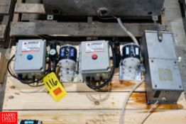 Antrol Liquid Dispensing System with (2) Husky Model: 205 Poly Pumps Rigging Fee: $250