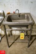 S/S Hand Wash Sink Rigging Fee: $100