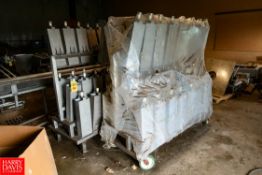 48-Station A-Frame Mold Racks with (87) 21