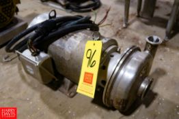 S/S Centrifugal Pump 2