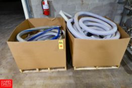 Pallets of High Pressure Hoses & Vacuum Hoses Rigging Fee: $150