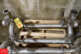 Waukesha Cherry-Burrell 2” S/S Dual Inline Filter Rigging Fee: $75