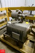 Busch Vacuum Pump With 20 HP Model: 400212 S/N: 23573 Rigging Fee: $250