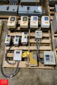 Variable Frequency Drives (4) Baldor, (2) Yaskawa Model V1000, (1) Yaskawa Model V7-4X, (1)