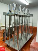 2008 Kusel 10-Station A-Frame S/S Cheese Press (A-Frame # 2), Located in:Brattleboro Rigging