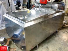 Cherry Burrell 400 Gallon S/S Farm Tank Model: FTC-15, S/N: 400-5386H, Located in:Rutland Rigging