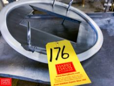 S/S Tank CIP Door, Located in:Rutland Rigging Fee: $ 25