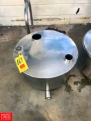 30 Gallon S/S Balance Tank, Located in:Rutland Rigging Fee: $ 125