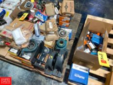 NEW (+) 200 Timken, Dodge, SKF, LINK Belt and Other Bearings and Pillow Blocks Rigging Fee: $75