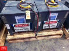 General Battery 24 Volt Battery Chargers Rigging Fee: $100 Location: Irwin, PA