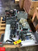 Allen Bradley Size 2 Starters, MCC Disconnects, Safety Switch, and Covers Rigging Fee: $75 Location: