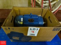(NEW) WEG 10 HP 1,760 RPM Motor Rigging Fee: $35